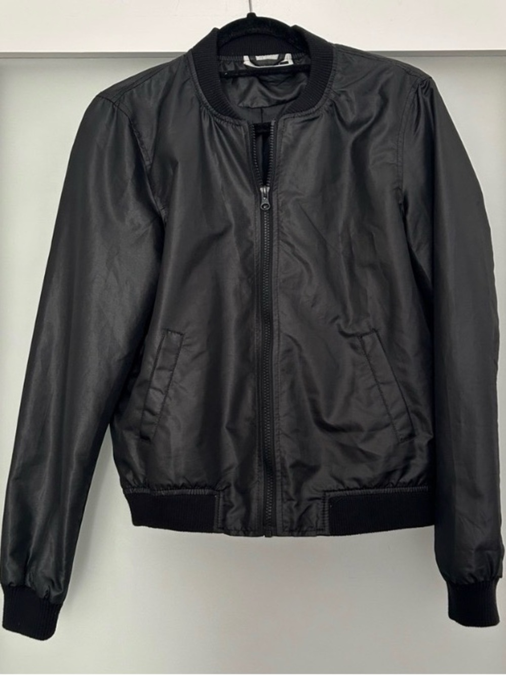 Noisy May Black Bomber Jacket